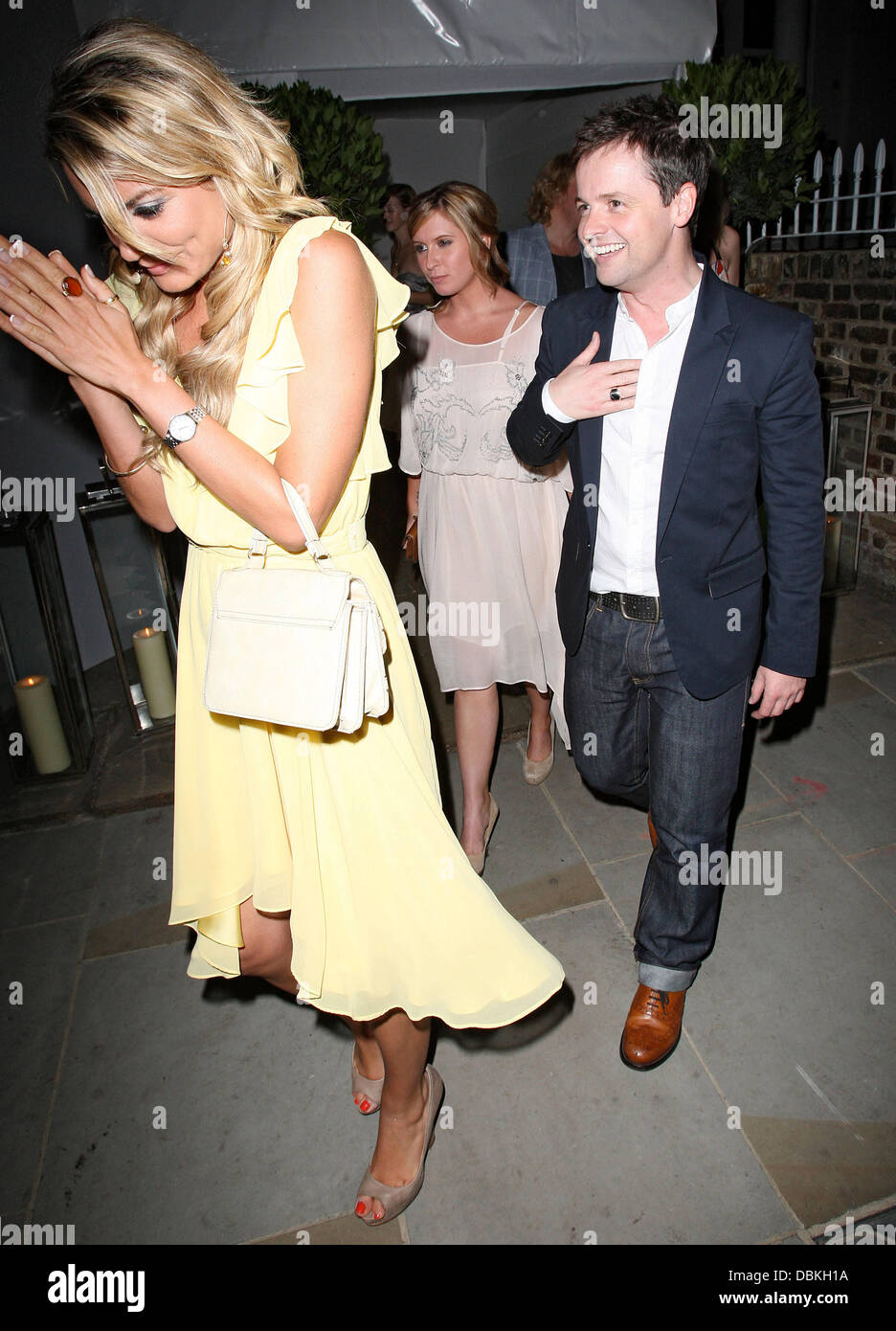 Christine Martin and Declan Donnelly The ITV Summer Party held at a