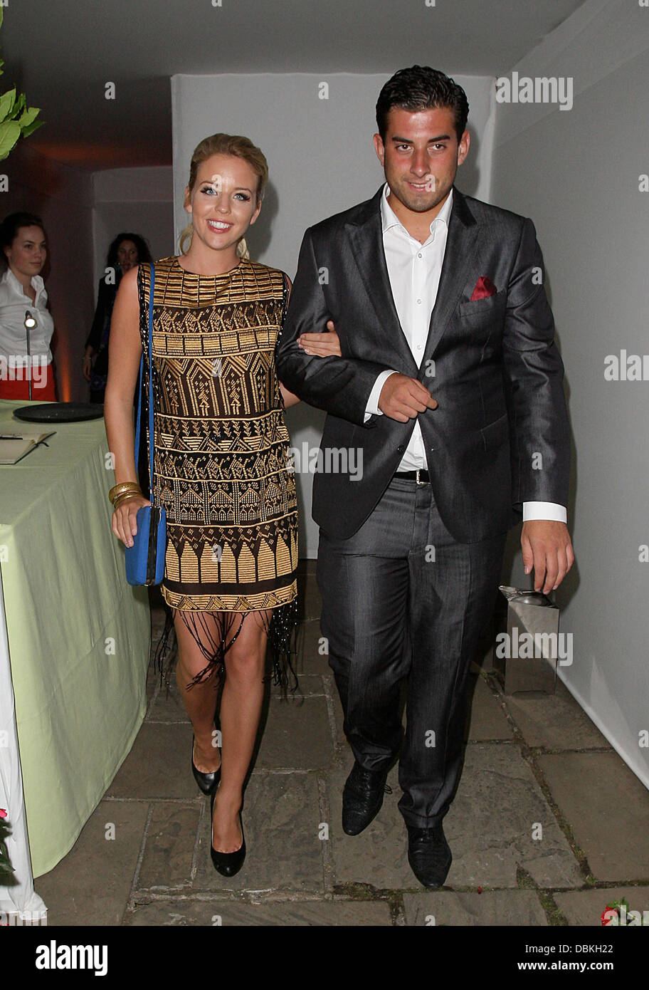 James Argent and Lydia Rose Bright AKA Lydia Bright Stock Photo Alamy