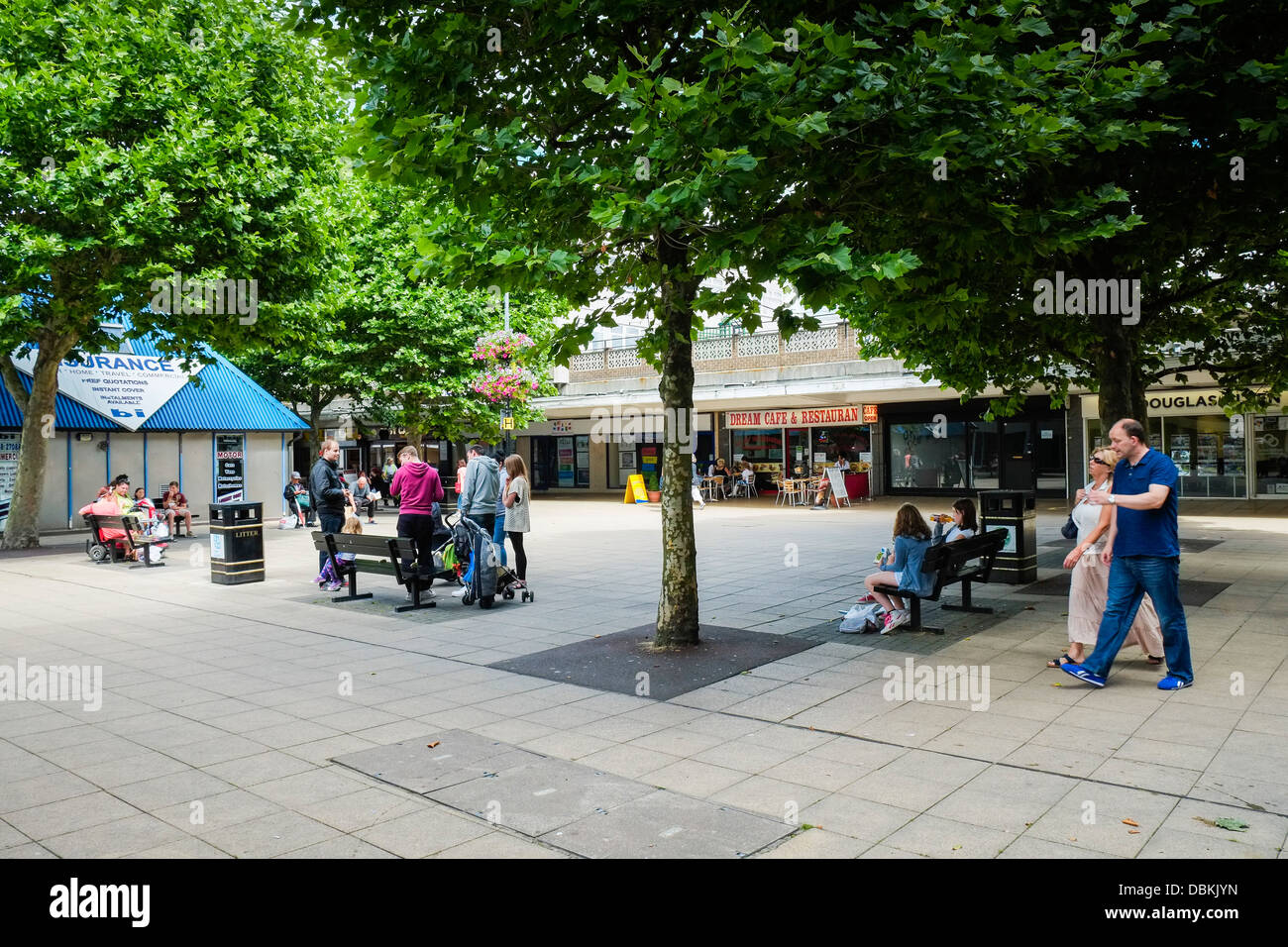 Basildon Town Centre in Essex Stock Photo Alamy