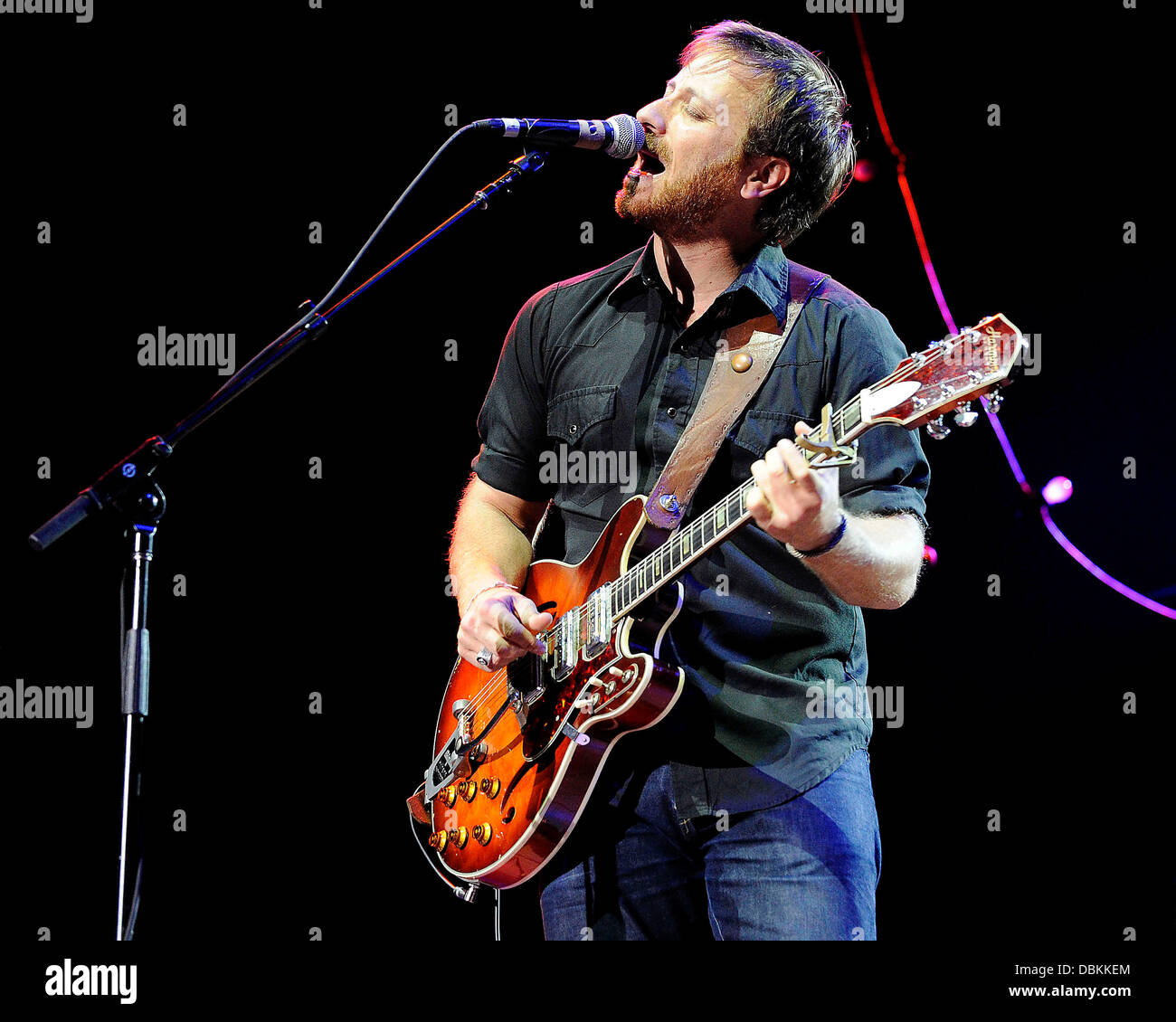 Dan Auerbach The Black Keys Performs On Stage At The Molson Canadian 