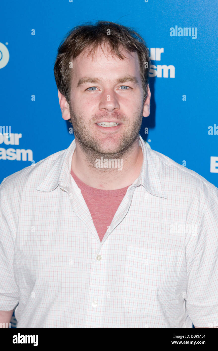 Mike Birbiglia Screening of the new season of the 'Curb Your Enthusiasm' - Arrivals New York City, USA - 06.07.11 Stock Photo
