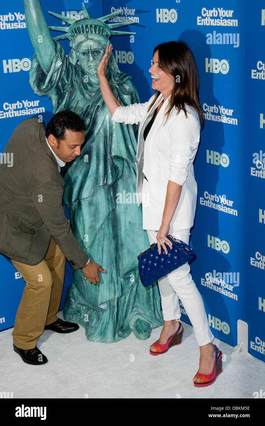 Aasif Mandvi and Amy Landecker Screening of the new season