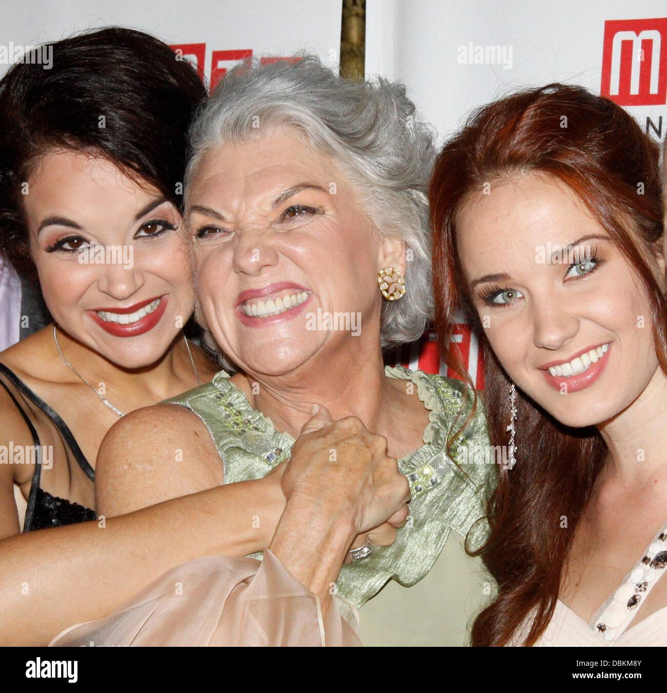 Alexandra Silber, Tyne Daly and Sierra Boggess Opening night after