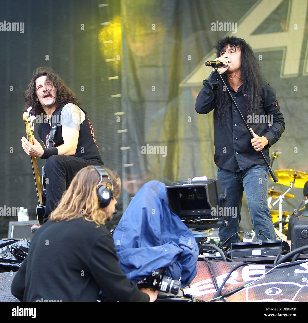 Anthrax Sonisphere Festival 2011 - Day 1 Stevenage, England - 08.07.11 Stock Photo
