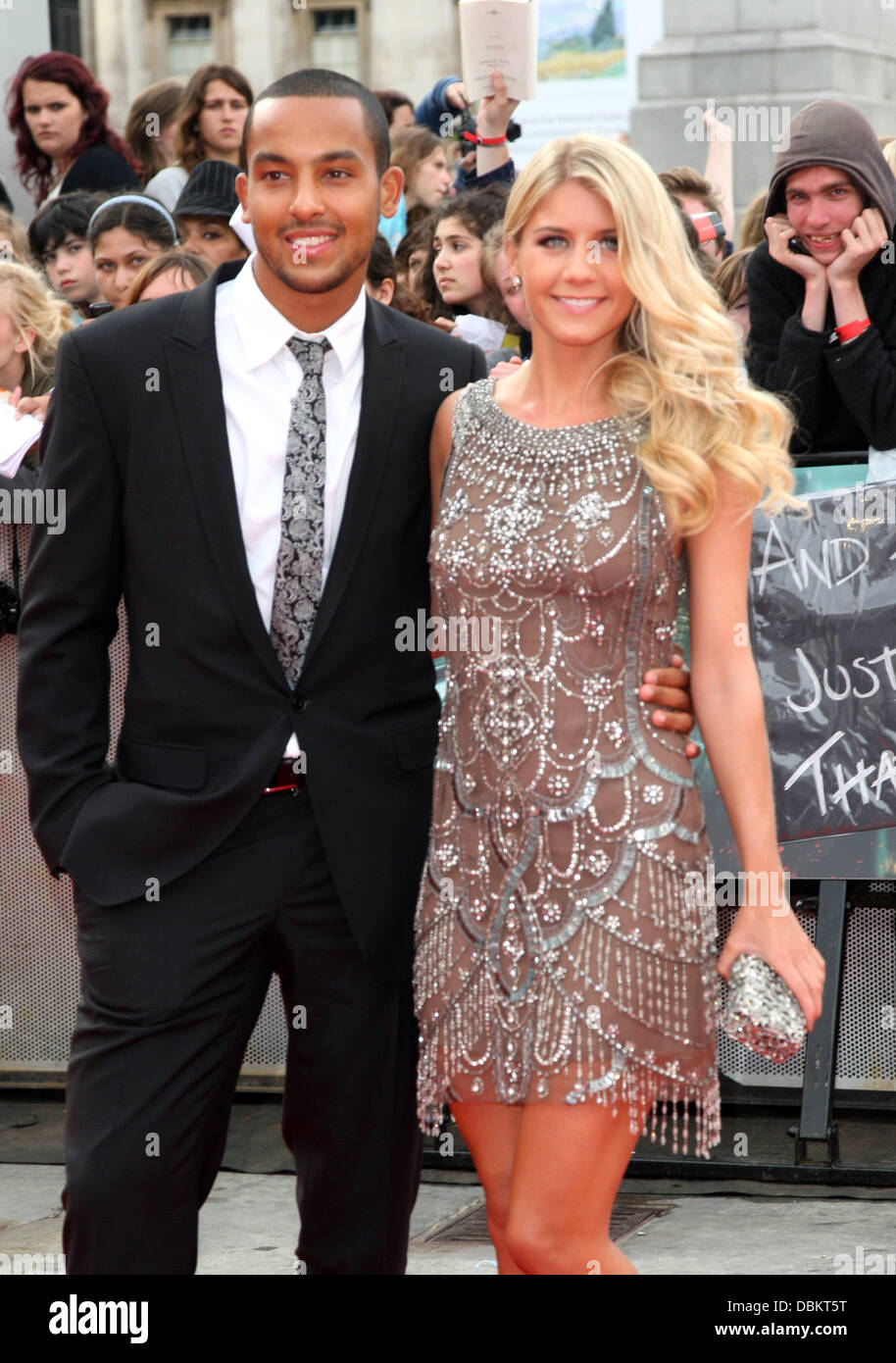 Theo Walcott and Melanie Slade 'Harry Potter and The Deathly Hallows
