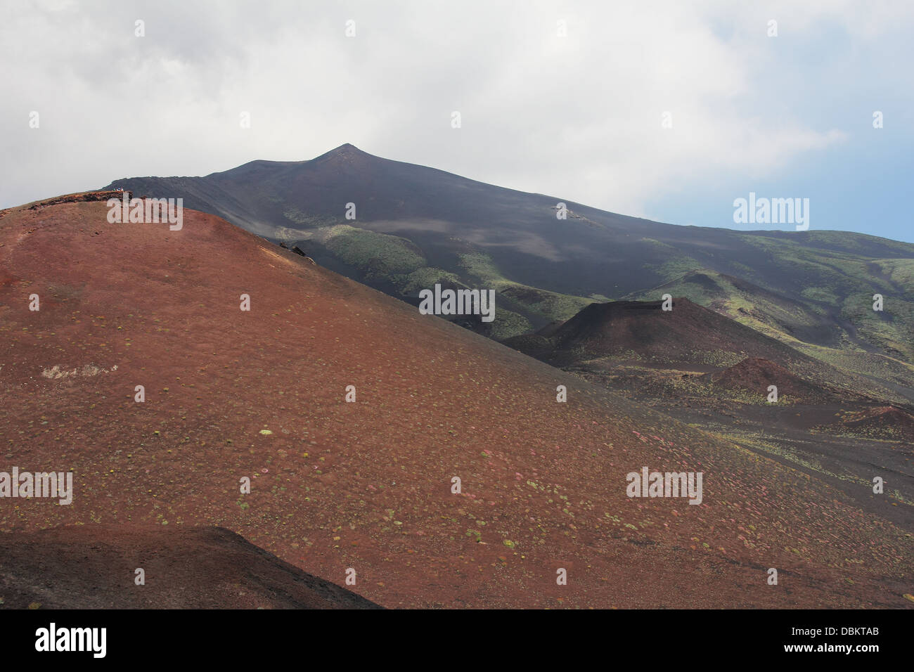 Etna volcano craters in Sicily, Italy Stock Photo Alamy