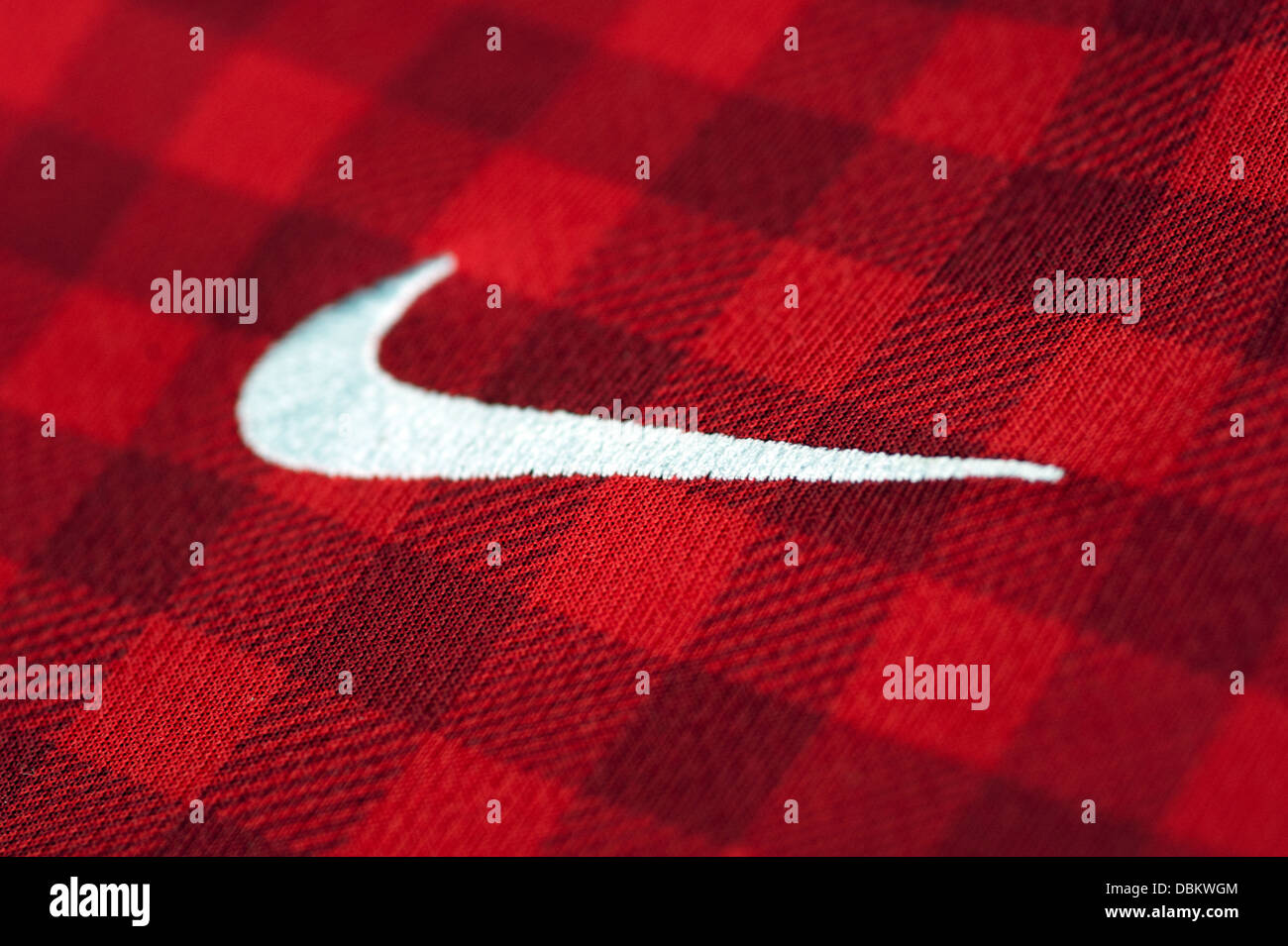 Nike Swoosh Stock Photo