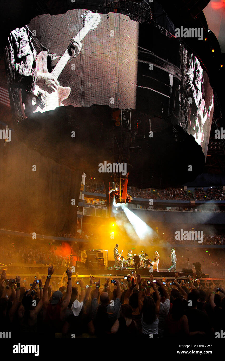 U2 360 Tour' at the Rogers Centre.  Toronto, Canada - 11.7.11 Stock Photo