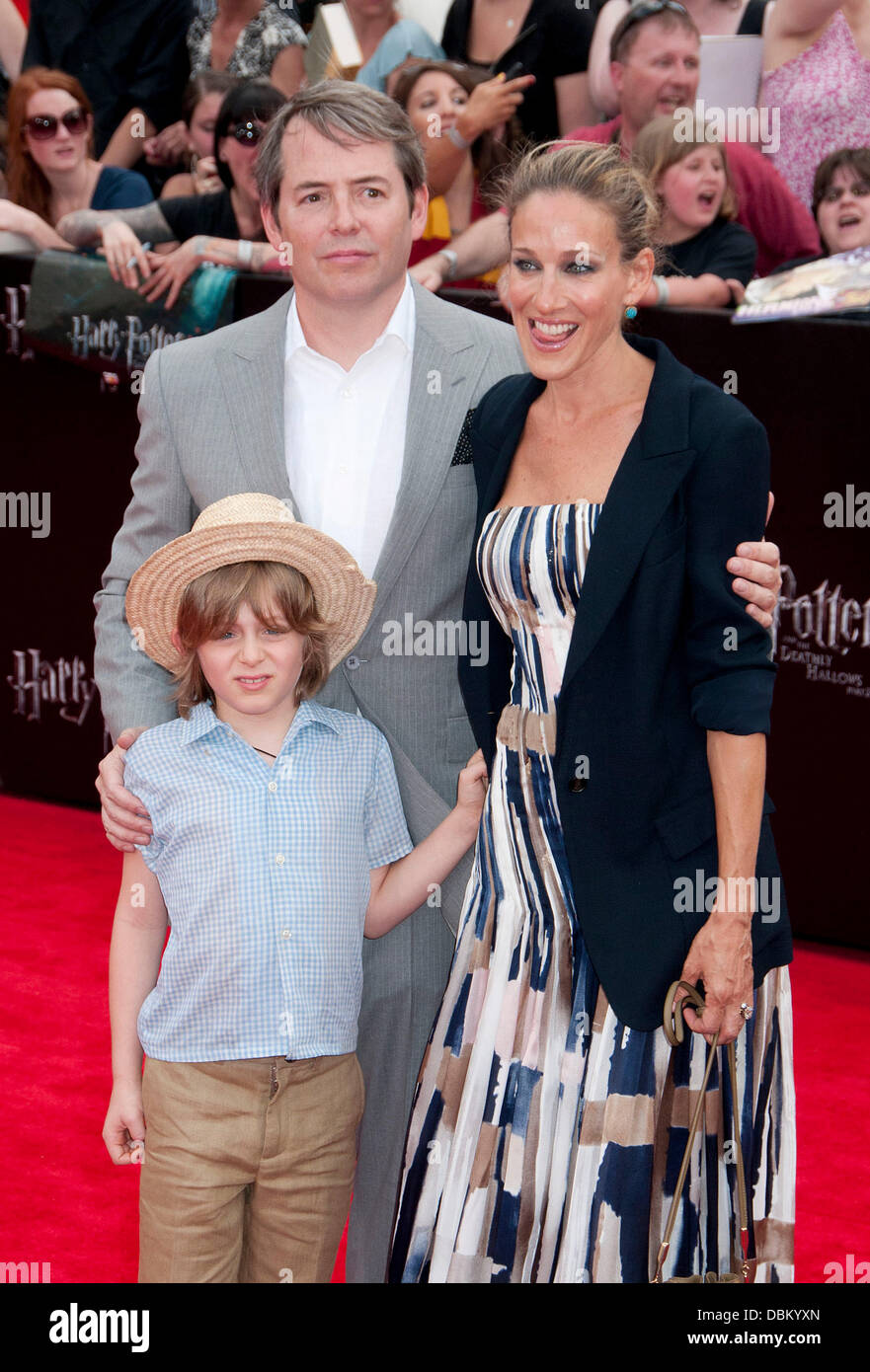 Matthew Broderick, Sarah Jessica Parker, James Wilkie Broderick New