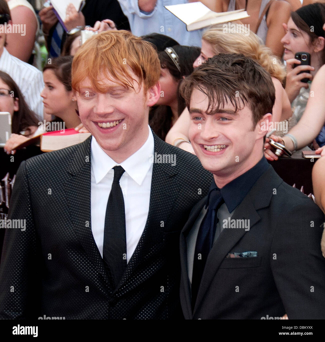 Rupert Grint, Daniel Radcliffe New York premiere of 'Harry Potter And