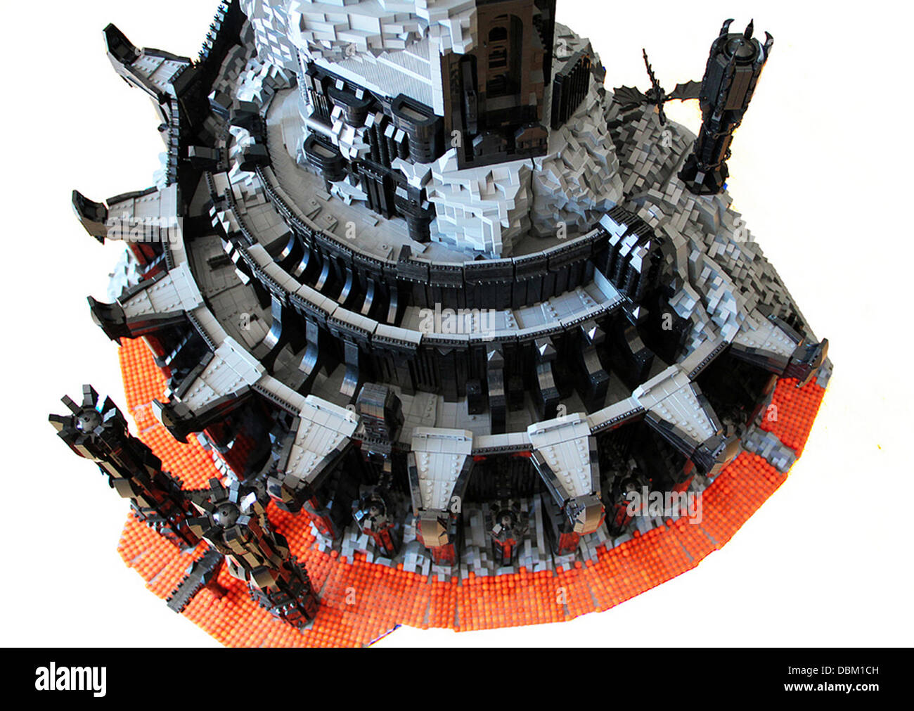 LEGO lover builds shrine to The Lord of the Rings. Kevin Walter has  reconstructed the fearsome tower of Mordor from The Lord of the Rings for  Brickworld 2011. Walter collaborated with 15