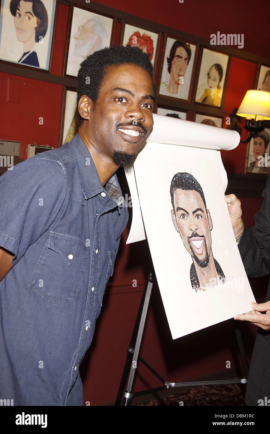 Chris Rock Sardi s Honors The Five Cast Members From The Broadway Chris rock sardi s honors the five cast members from the broadway