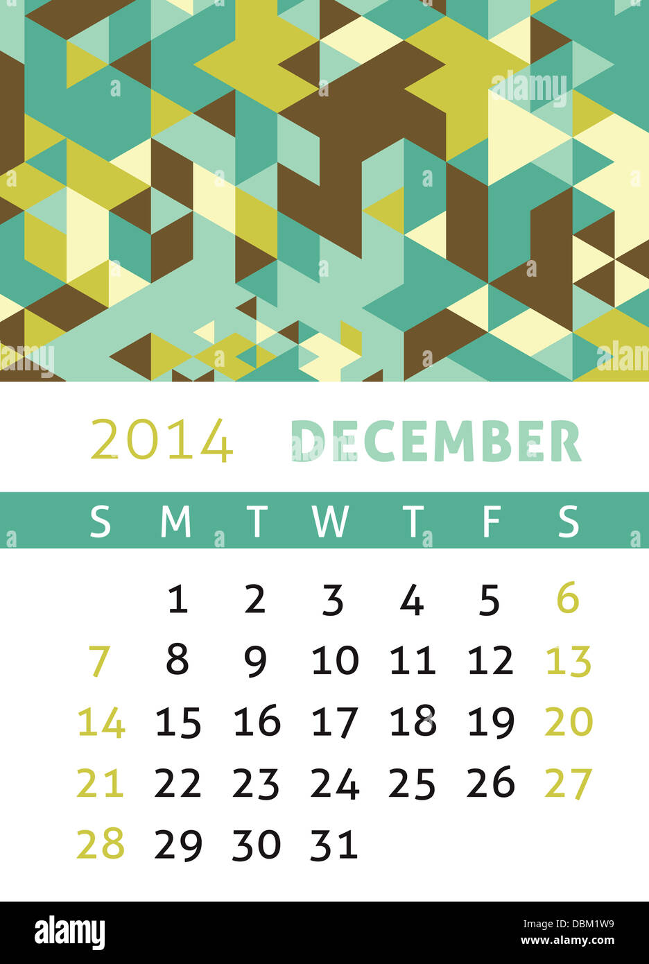 Calendar 2014 hi-res stock photography and images - Alamy
