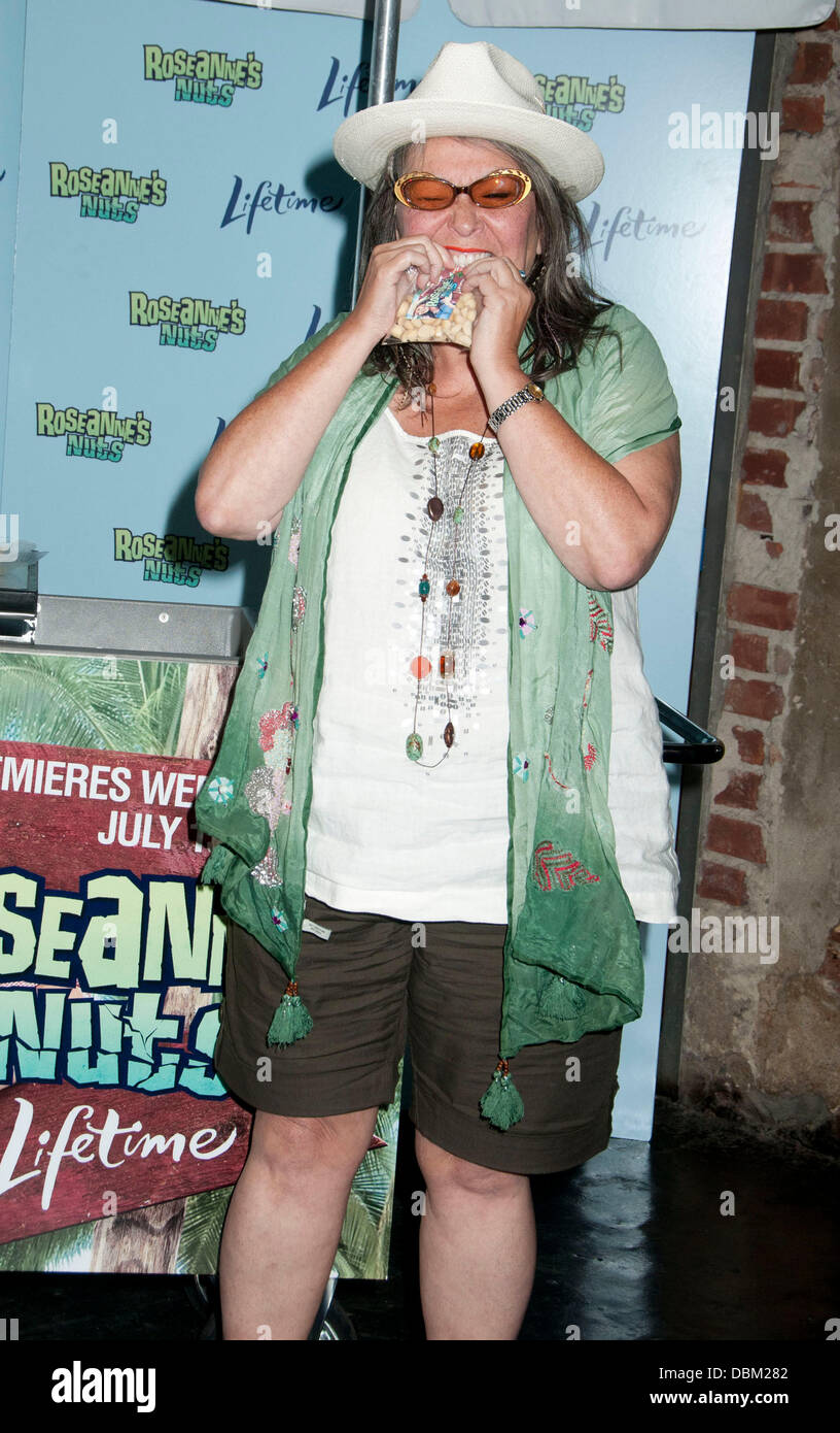 Roseanne Barr promotes her new Lifetime series 'Roseanne's Nuts' at