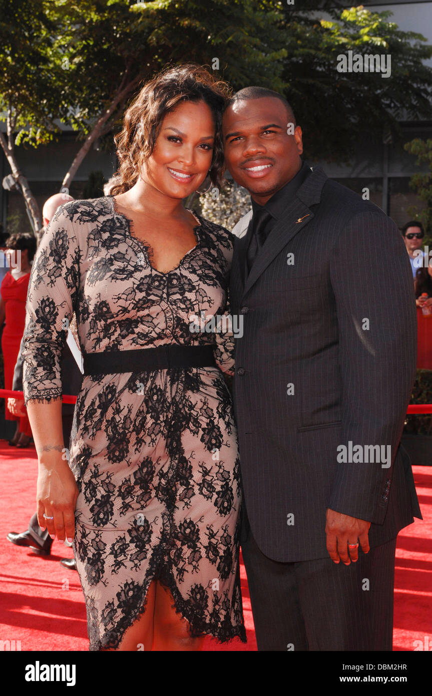 Laila Ali, Curtis Conway The 2011 ESPY Awards held at the Nokia Theatre