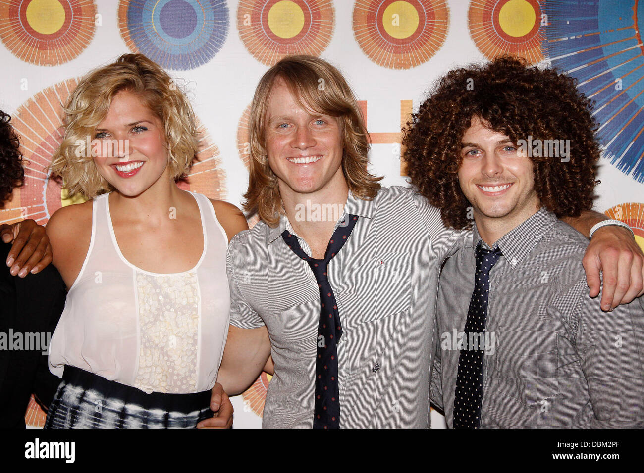 Sara King, Marshall Kennedy Carolan and Larkin Bogan Opening night
