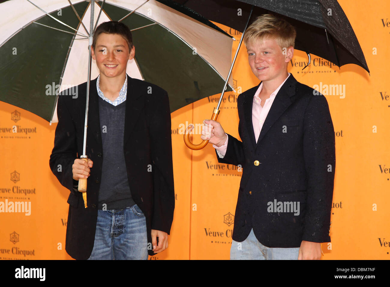 Guest The Veuve Clicquot Gold Cup Final at Cowdray Park Polo Club - Arrivals West Sussex, England - 17.07.11 Stock Photo