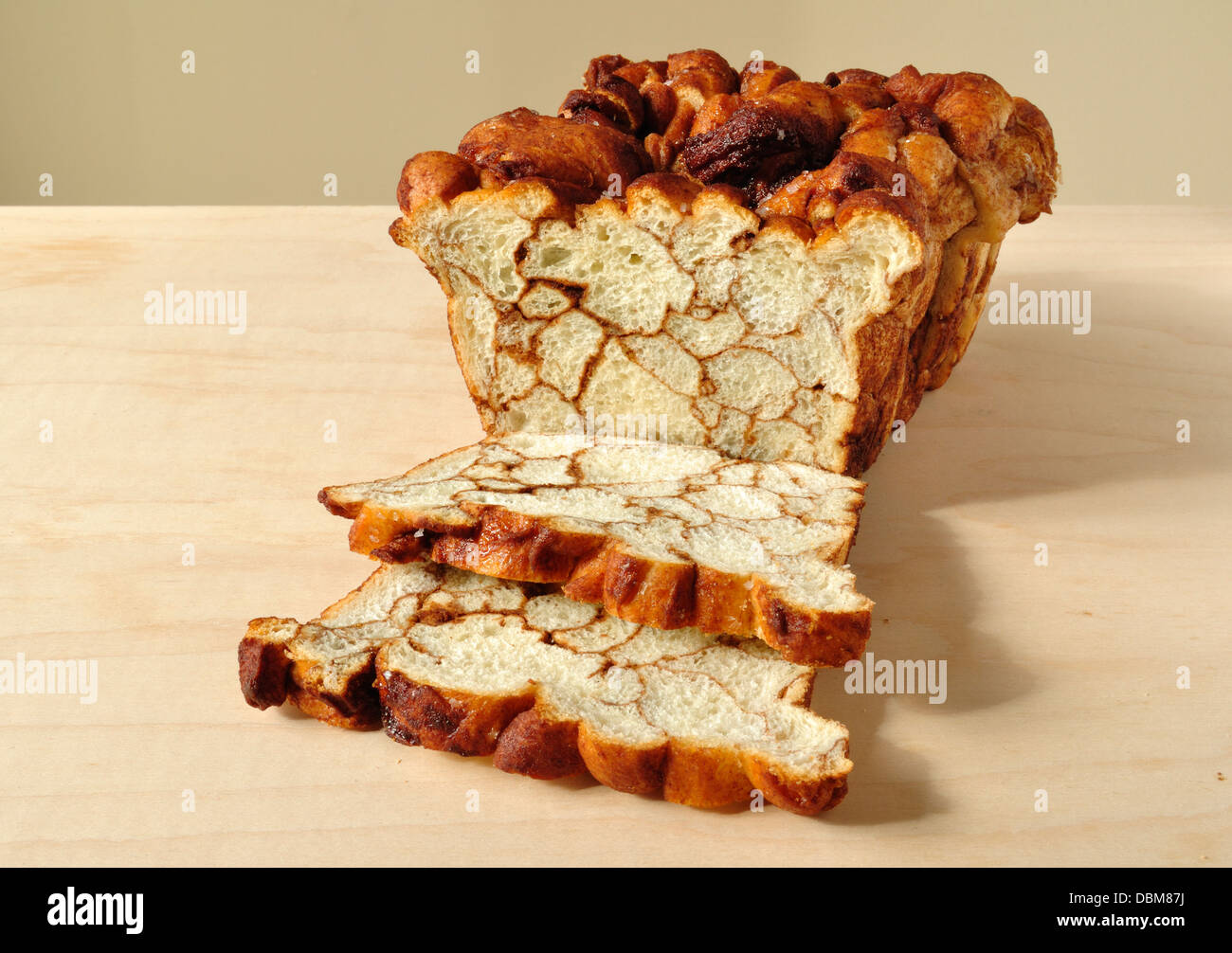 Cinnamon Bread Stock Photo