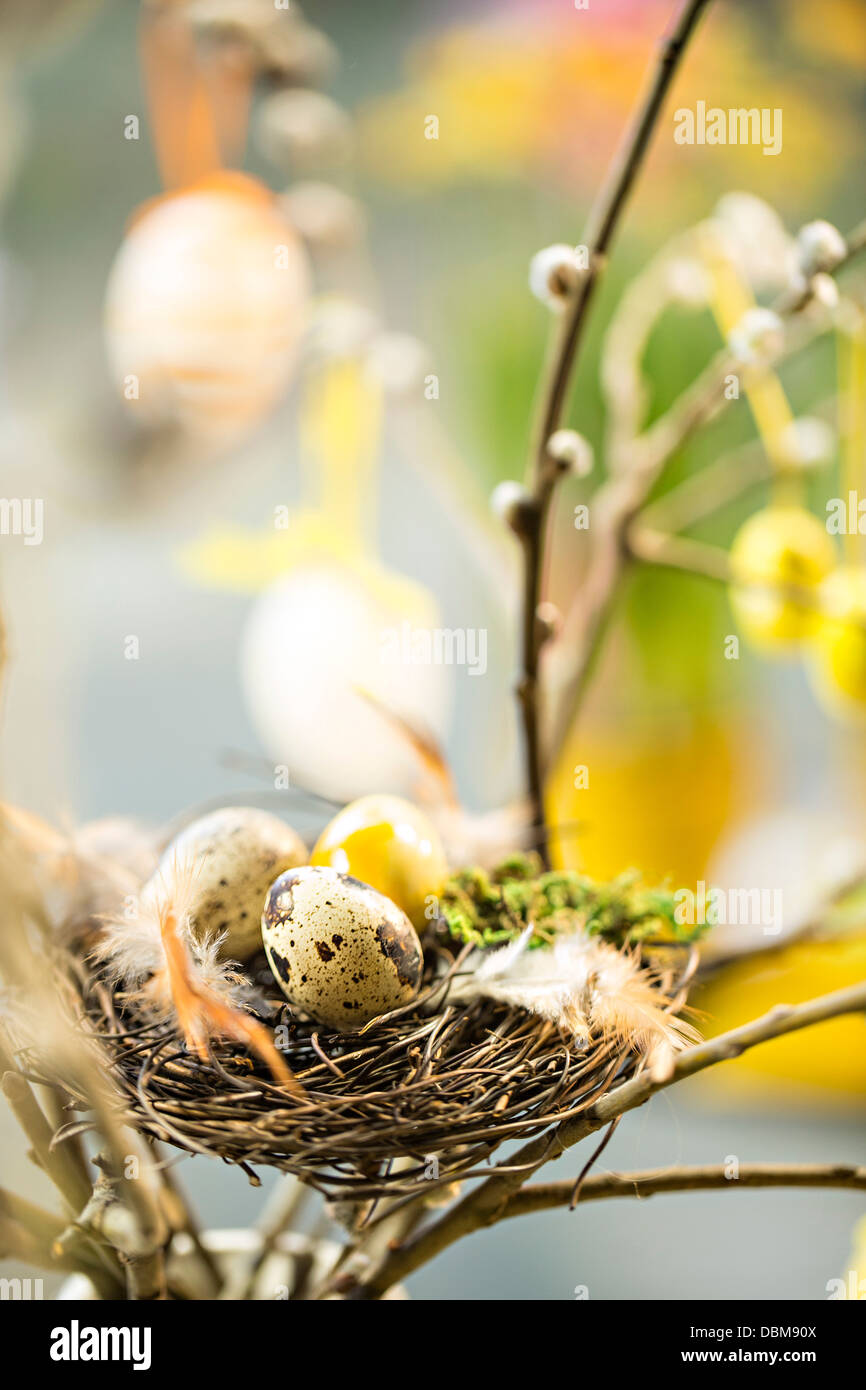 Easter Basket, Osijek, Croatia, Europe Stock Photo