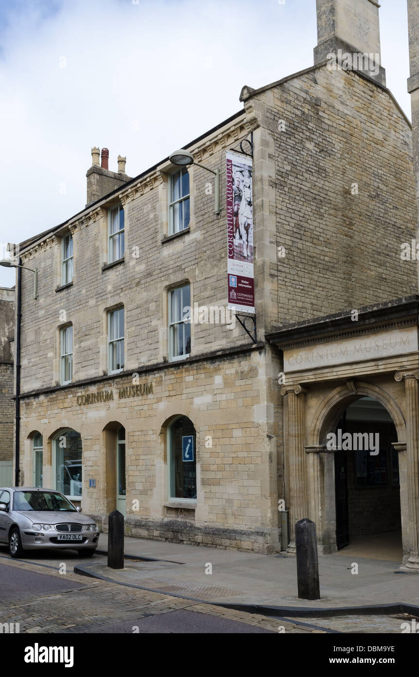 Entrance to the Corinium Museum and Tourist Information Centre in