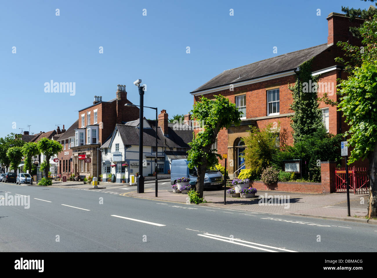 High Street HenleyinArden, Warwickshire Stock Photo Alamy