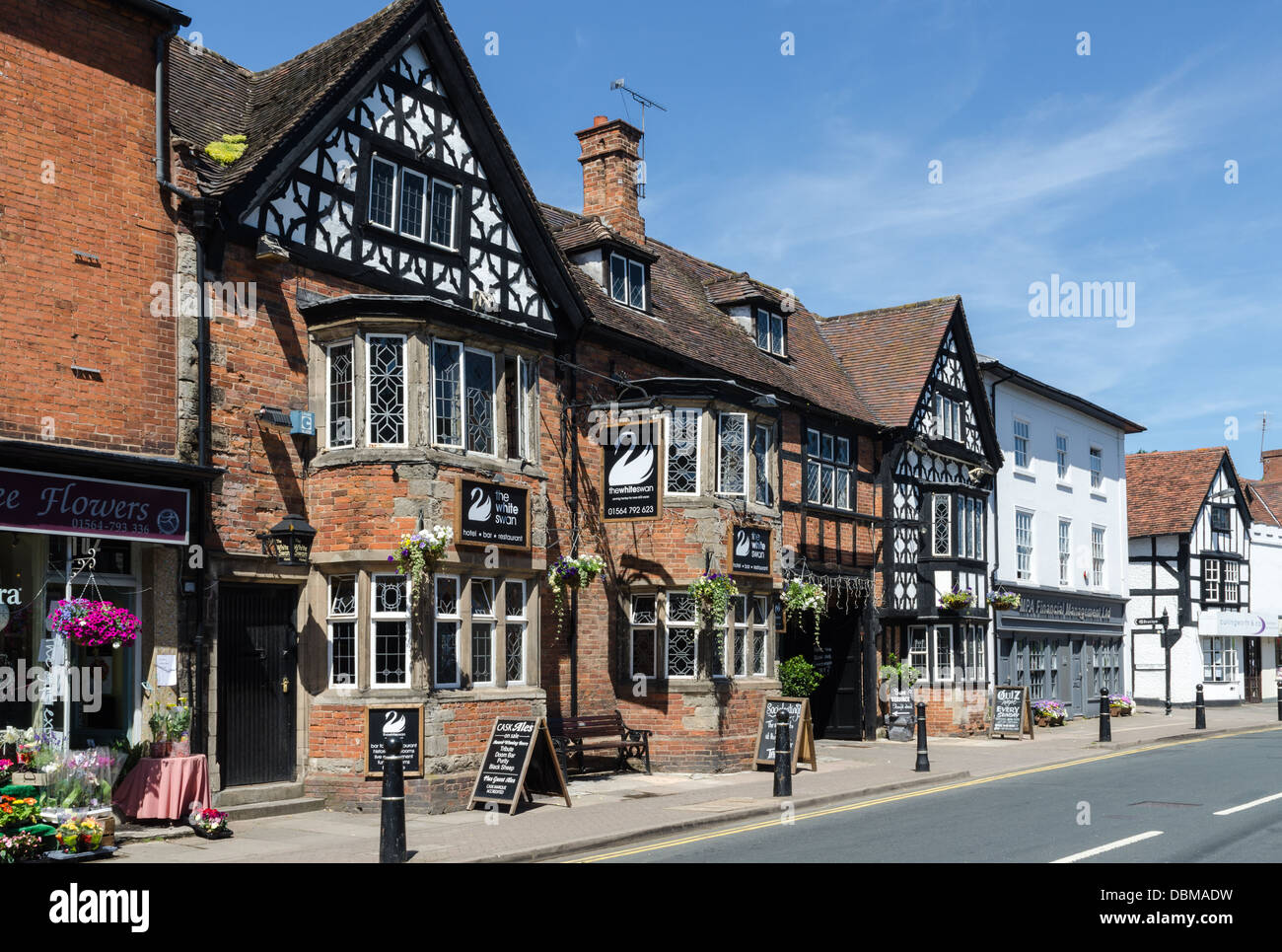 The White Swan Hotel and Coaching Inn in Henley in Arden, Warwickshire ...