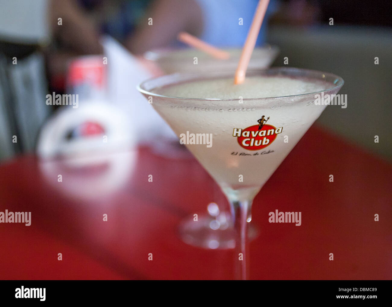 La Floridi daiquiri cocktail in Havana bar Stock Photo Alamy