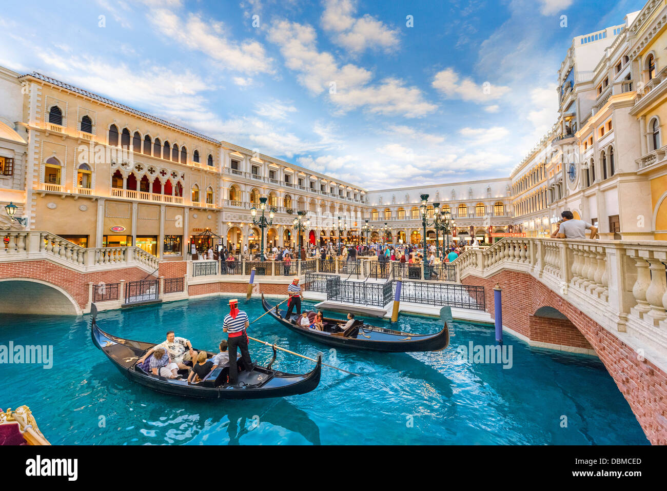 The venetian las vegas gondola hi-res stock photography and images - Alamy