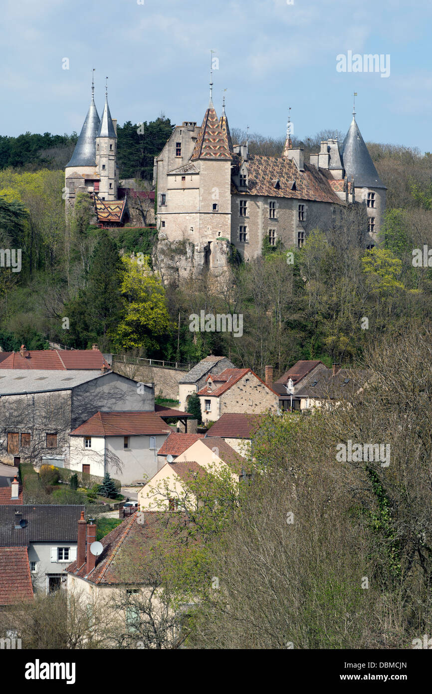 Chateau La Rochepot Burgundy France