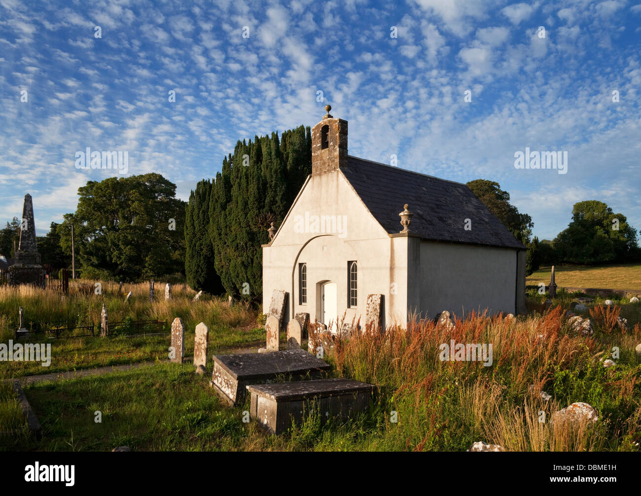 Redundant Church of Ireland church, built 1747 Fiddown, County Kilkenny, Ireland Stock Photo