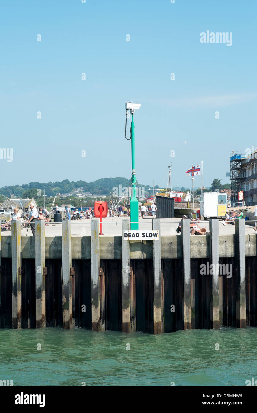 Dead slow sign hi-res stock photography and images - Alamy