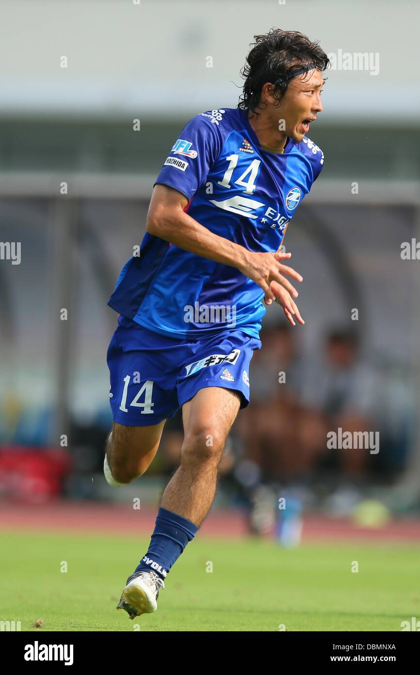 Tetsuya Kijima Zelvia July 28 13 Football Soccer 13 Japan Football League Jfl Match Between Fc