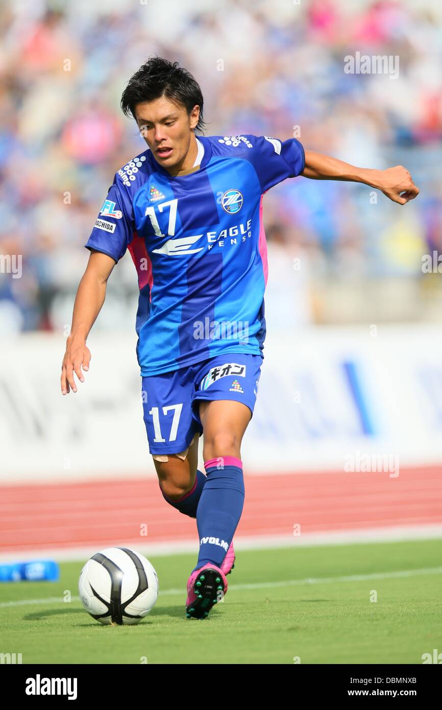 Takahiro Tanaka Zelvia July 28 13 Football Soccer 13 Japan Football League Jfl Match Between Fc