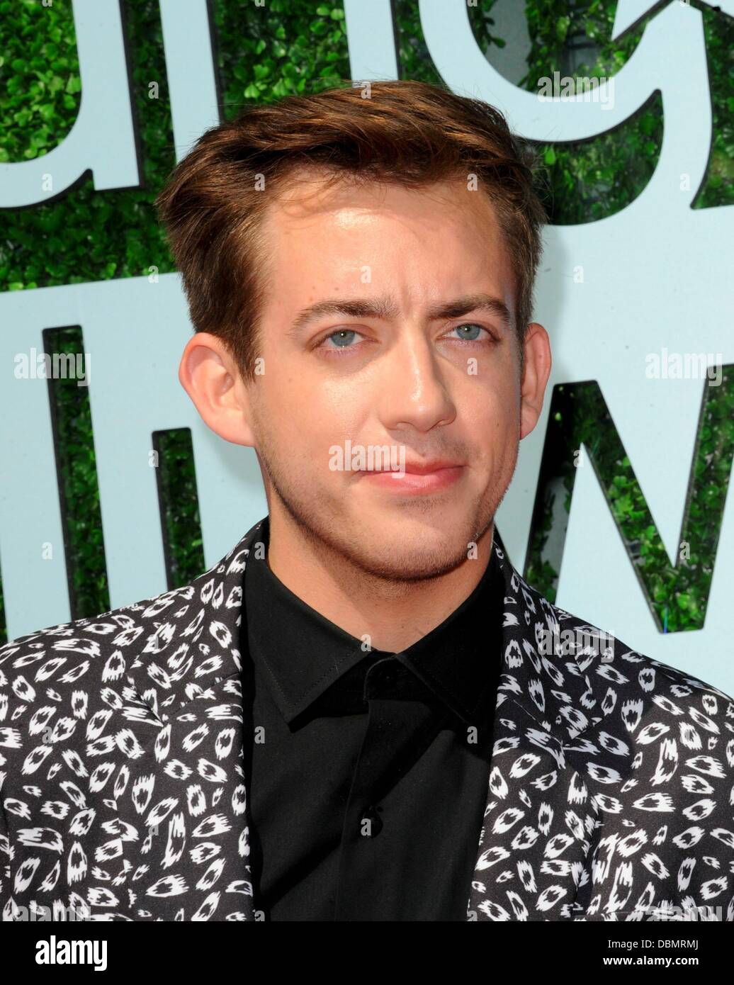 Santa Monica, CA. 1st Aug, 2013. Kevin McHale at arrivals for The 15th Annual Young Hollywood Awards, The Broad Stage, Santa Monica, CA August 1, 2013 Credit: © Elizabeth Goodenough/Everett Collection/Alamy Live News  Stock Photo