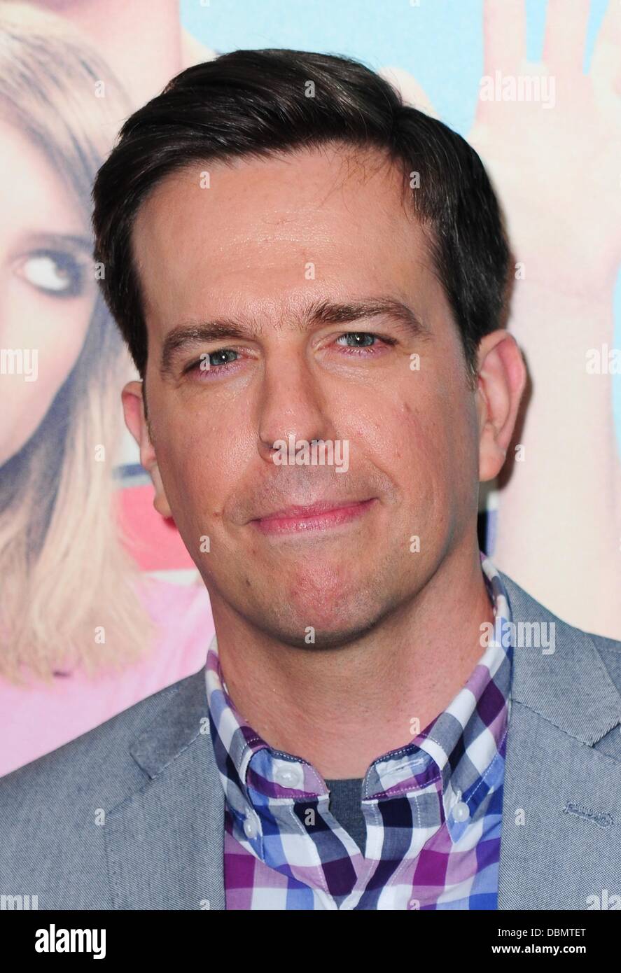 New York, NY. 1st Aug, 2013. Ed Helms at arrivals for WE'RE THE MILLERS ...
