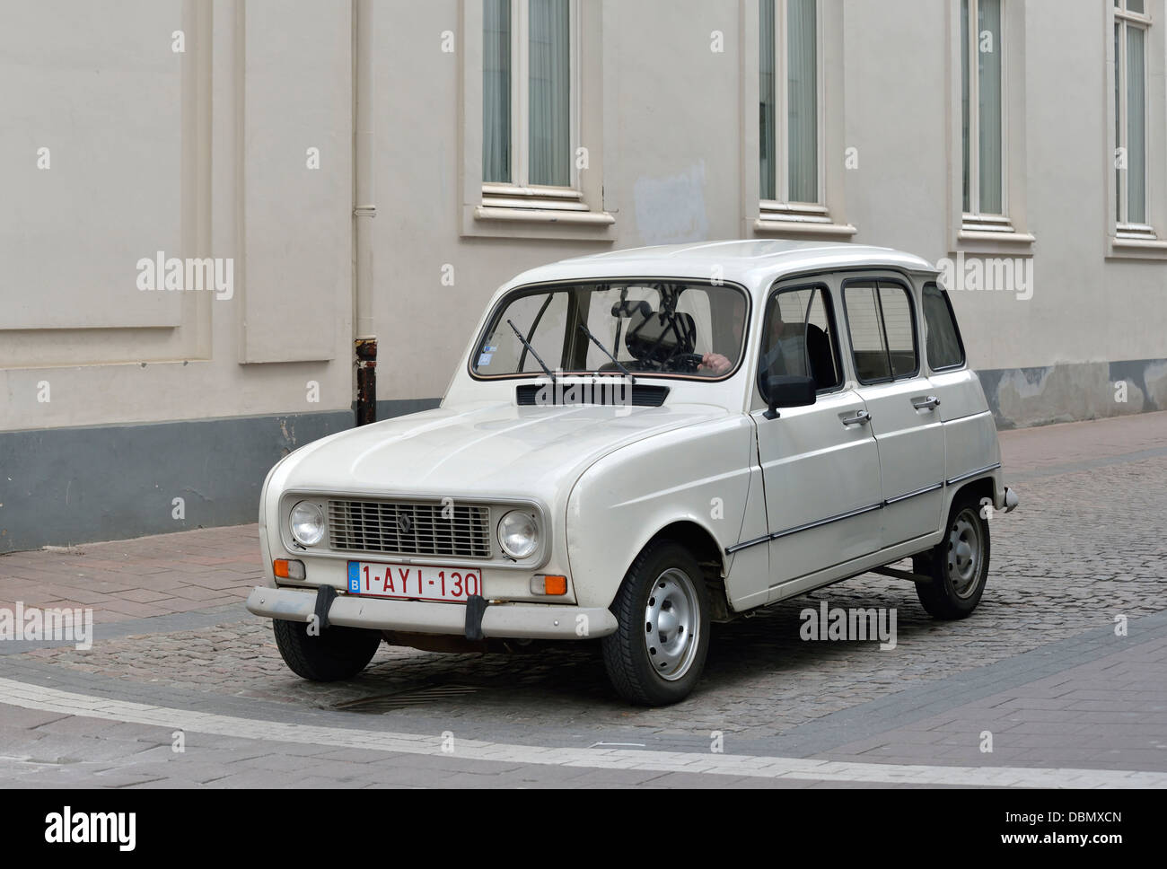 Old car, Antwerp, Belgium Stock Photo Alamy