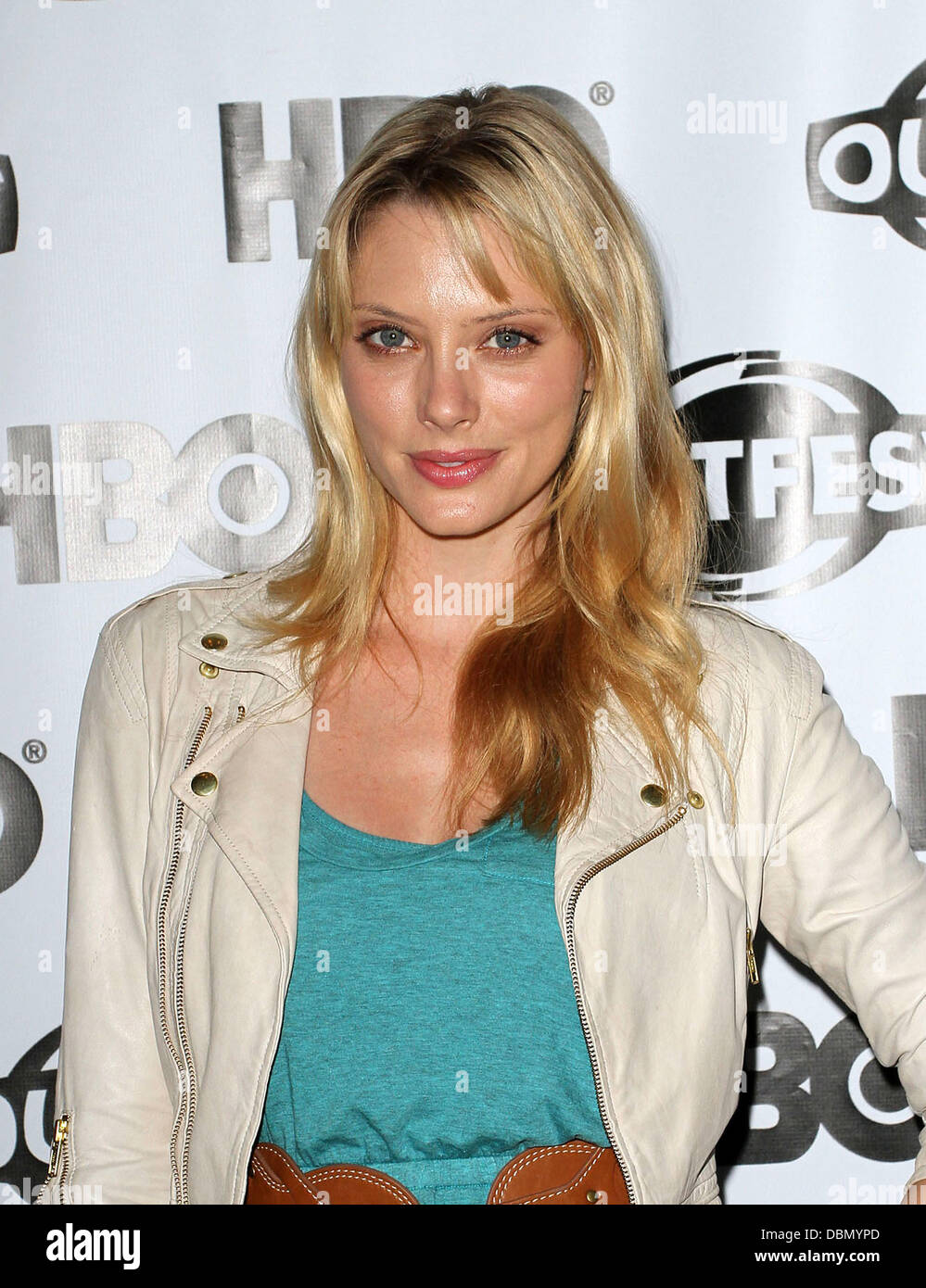 April Bowlby 2011 Outfest Film Festival Screening Of 'Drop Dead Diva' held at the Directors Guild of America Los Angeles, California - 17.07.11 Stock Photo