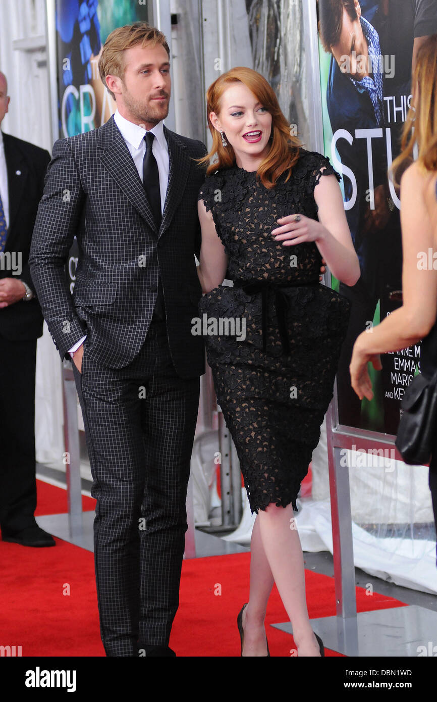Emma Stone And Ryan Gosling World Premiere Of Crazy Stupid Love Emma Stone And Ryan Gosling World Premiere Of Crazy Stupid Love