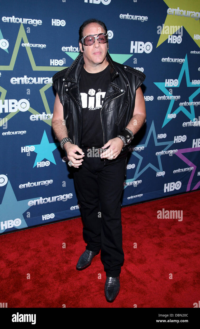 Andrew Dice Clay Final season premiere of HBO's 'Entourage' held at