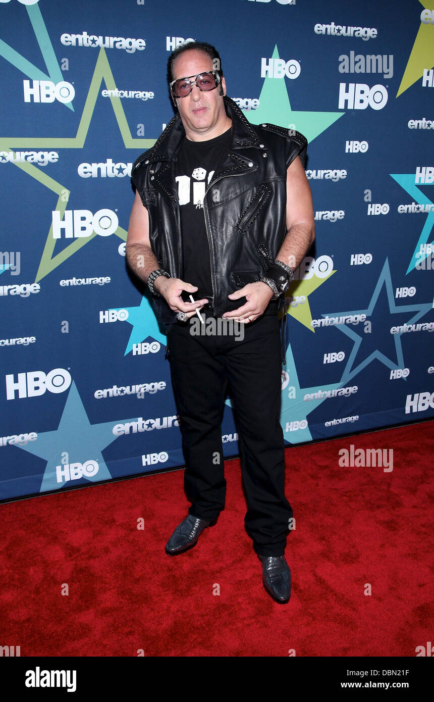 Andrew Dice Clay Final season premiere of HBO's 'Entourage' held at