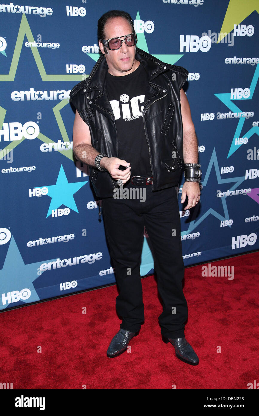 Andrew Dice Clay Final season premiere of HBO's 'Entourage' held at
