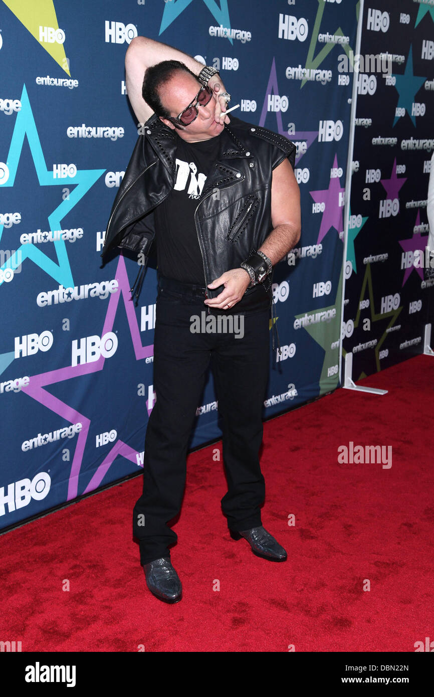 Andrew Dice Clay Final season premiere of HBO's 'Entourage' held at