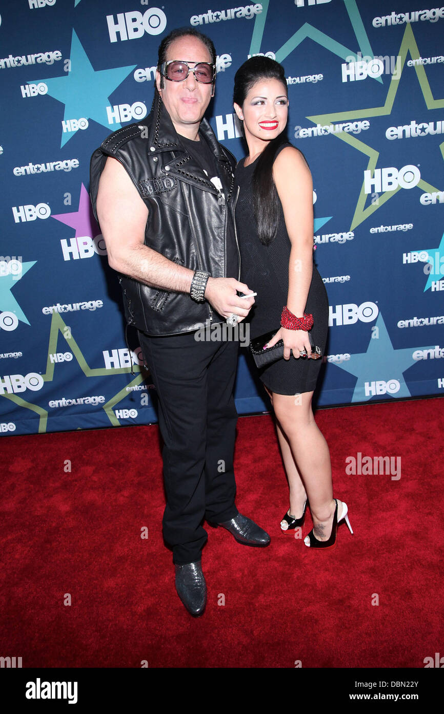 Andrew Dice Clay Final season premiere of HBO's 'Entourage' held at