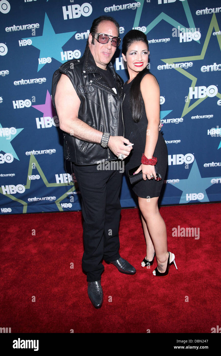 Andrew Dice Clay Final season premiere of HBO's 'Entourage' held at