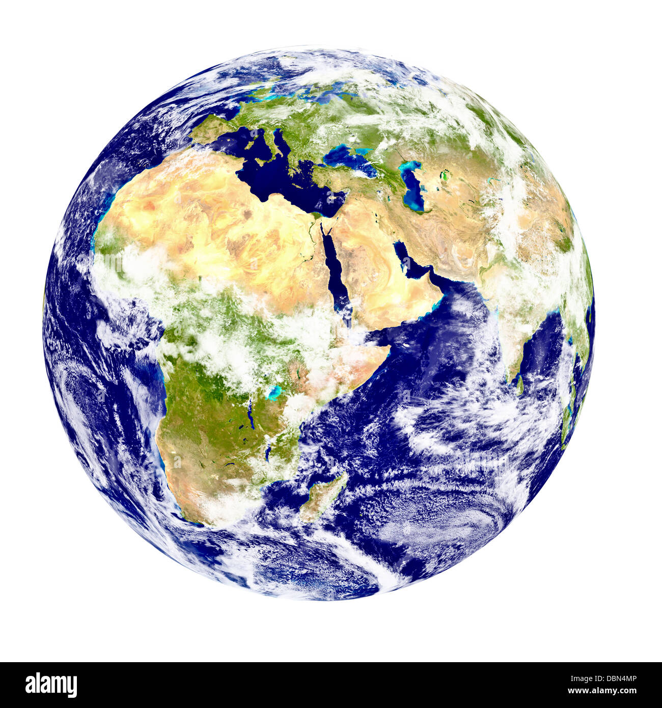 World map illustration Cut Out Stock Images & Pictures - Alamy