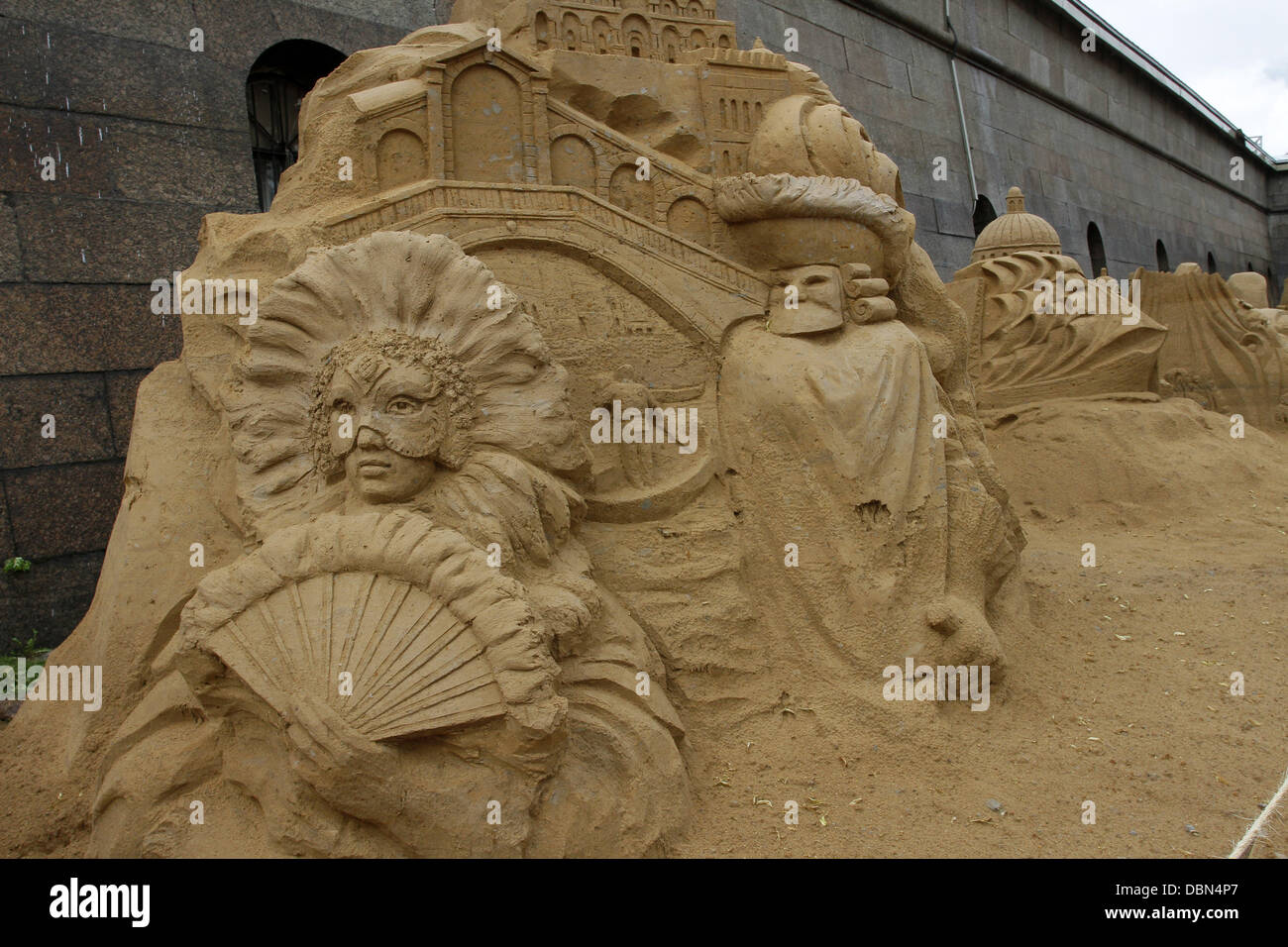 The world's most epic sandcastle contest The Sand Sculpture ...