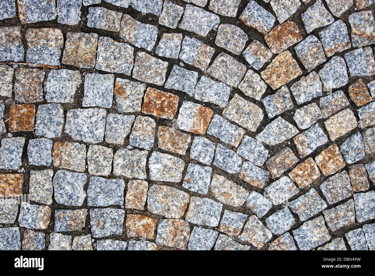 old square stone. street pattern Stock Photo