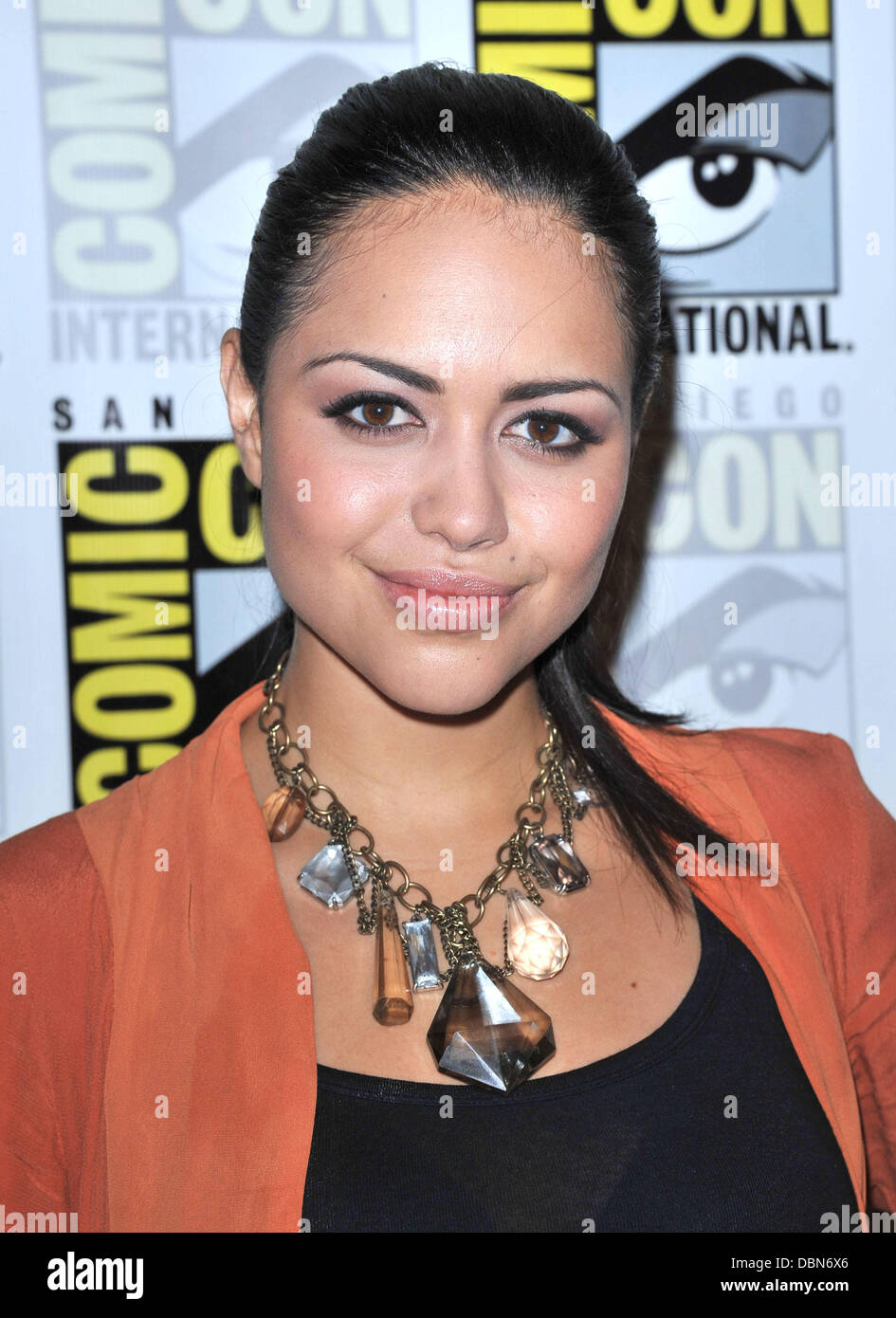 Alyssa Diaz 2011 Comic-Con Convention - Day 2 - 'The Nine Lives of Chloe King' - Press Conference Los Angeles, California - 22.07.11 Stock Photo