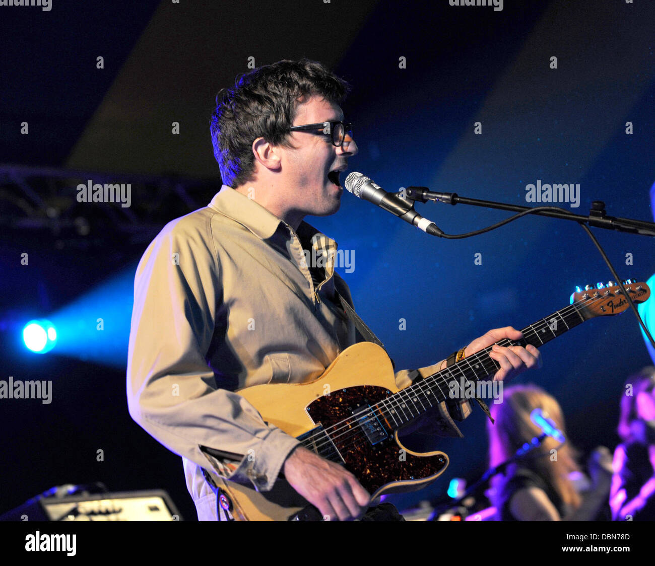 Graham Coxon The Truck Festival 2011, held at Hill Farm - Day 1 Oxfordshire, England - 22.07.11 Stock Photo