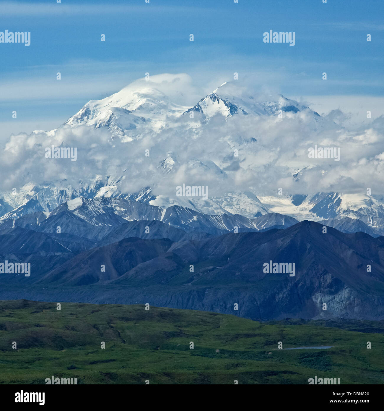Alaska's Denali (Mount McKinley Stock Photo Alamy